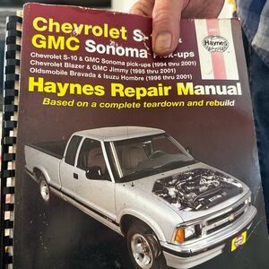 Hanes Repair Manual for Chevrolet & GMC - Burgundy Cover